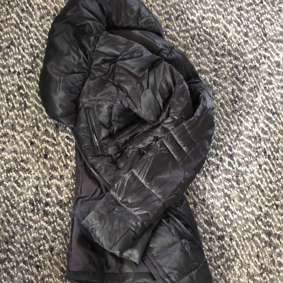 Black Laundry by Shelli Segal puffer jacket - Picture 11 of 12